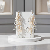 ATHENA COLLECTION - EXQUISITE DECADENT EARRINGS -CZER722 GOLD