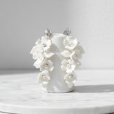 ATHENA COLLECTION - DIVINE FLOWER DROP EARRINGS - CZER747