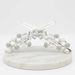 ATHENA COLLECTION - PEARL HAIR CLIPS - CLIP773
