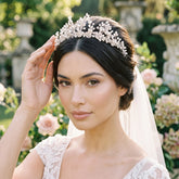 ATHENA COLLECTION - GRACEFUL BEAUTY TIARA- AHB187