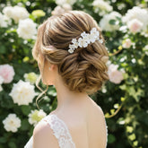 ATHENA COLLECTION - STARLET FLORAL BEAUTY HAIR COMB - HC286 GOLD