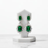 CUBIC ZIRCONIA COLLECTION - HEIRLOOM EARRINGS - CZER762