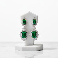 CUBIC ZIRCONIA COLLECTION - HEIRLOOM EARRINGS - CZER762