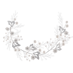 ATHENA COLLECTION - BOHO CHIC HAIR VINE - HP242 SILVER