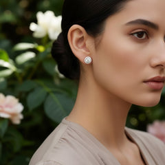 CUBIC ZIRCONIA COLLECTION - SPARKLE STUD COLLECTION