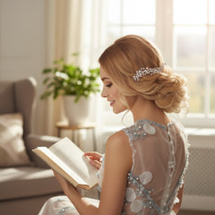 ATHENA COLLECTION - PEARL ALLURE HAIR COMB COLLECTION- HC299 - PAIR