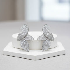 CUBIC ZIRCONIA COLLECTION - CRYSTAL CHIC EARRINGS - CZER798