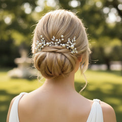 ATHENA COLLECTION - GLAM HAIR PIN COLLECTION - PIN 57 SILVER