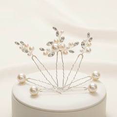 ATHENA COLLECTION - GLAM HAIR PIN COLLECTION - PIN 57 SILVER