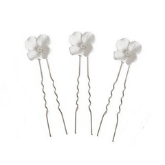 ATHENA COLLECTION - CHIC HAIR PINS - SILVER -PIN 59