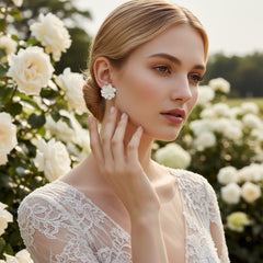 ATHENA COLLECTION - LUSH FLORAL EARRINGS - CZER644