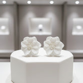 ATHENA COLLECTION - LUSH FLORAL EARRINGS - CZER644