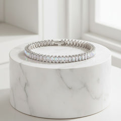 CUBIC ZIRCONIA COLLECTION - EXQUISITE SPARKLE BRACELET - BR124 AB