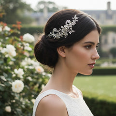 SASSB COLLECTION - ELISE EXQUISITE HEADPIECE -HC31- 14K GOLD