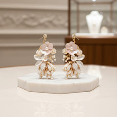 ATHENA COLLECTION - OPULENCE EARRINGS - CZER655 GOLD