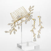 CUBIC ZIRCONIA COLLECTION - CAPTIVATING VINE SET - GOLD