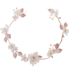 ATHENA COLLECTION - EXQUISITE BRIDAL HAIR VINE - HP243 GOLD