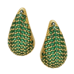 CUBIC ZIRCONIA COLLECTION - BEDAZZLE EARRINGS -CZER820