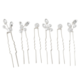 ATHENA COLLECTION - CHIC HAIR PIN COLLECTION - PIN79 SILVER