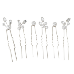 ATHENA COLLECTION - CHIC HAIR PIN COLLECTION - PIN79 SILVER
