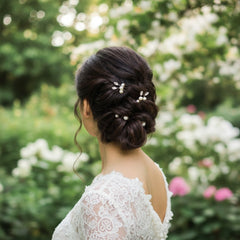 ATHENA COLLECTION - CHIC HAIR PIN COLLECTION - PIN79 SILVER