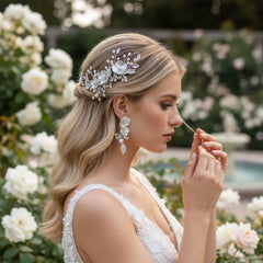 ATHENA COLLECTION - LUXE FLORAL COLLECTION - SILVER