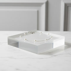 ATHENA COLLECTION - CHIC PEARL BRACELET -BR160 SILVER