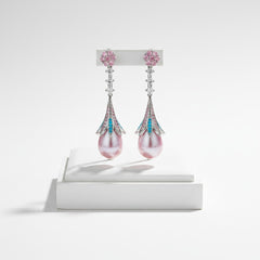 CUBIC ZIRCONIA COLLECTION - BRIDGERTON INSPIRED EARRINGS - CZER834