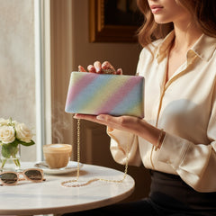 ATHENA COLLECTION - STARLET GLAM CLUTCH BAG - MULTI