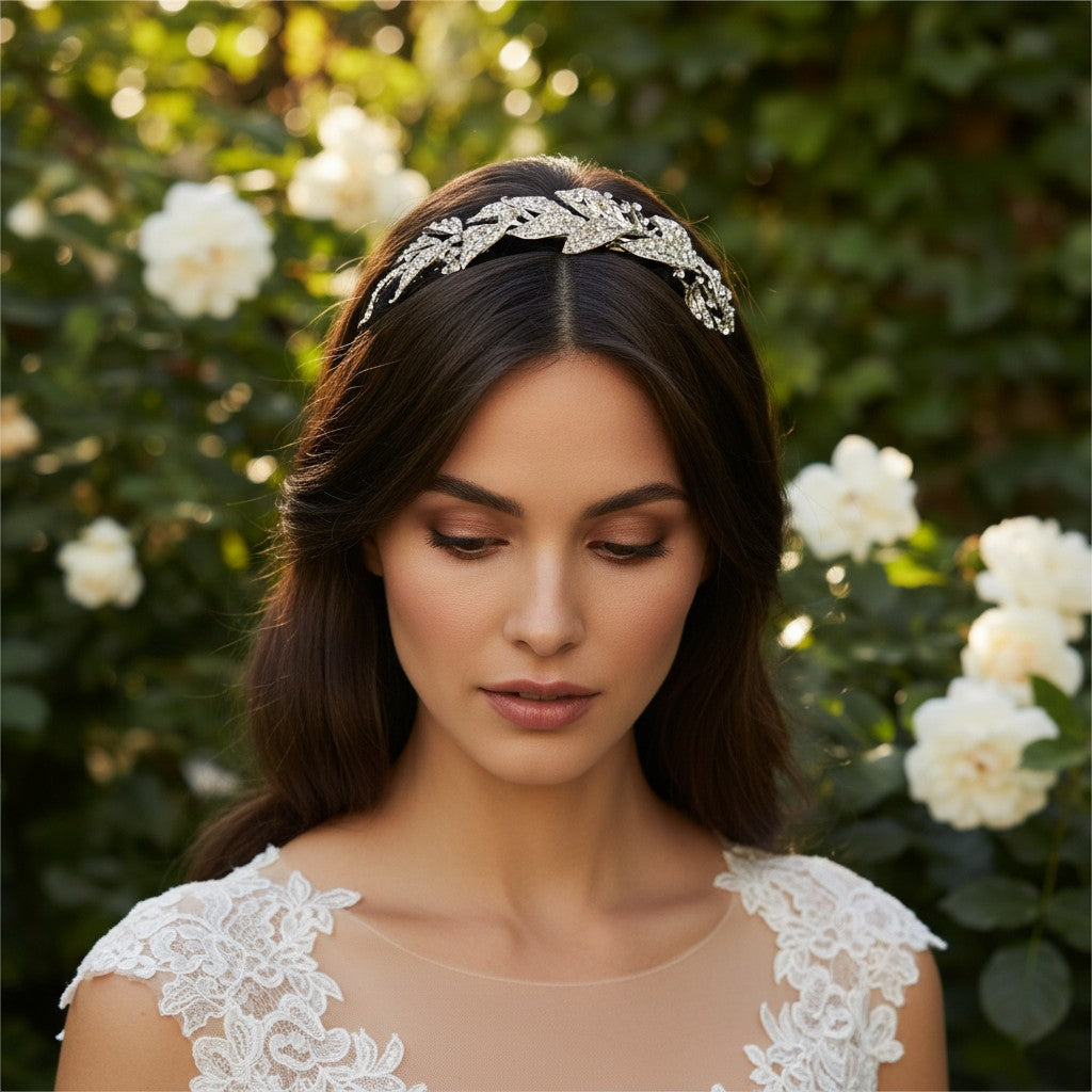 ELITE COLLECTION - Grecian Style Bridal Headpiece - HP121