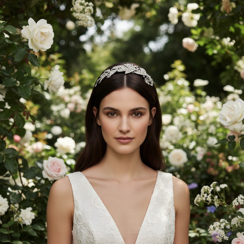 ELITE COLLECTION - Grecian Style Bridal Headpiece - HP121