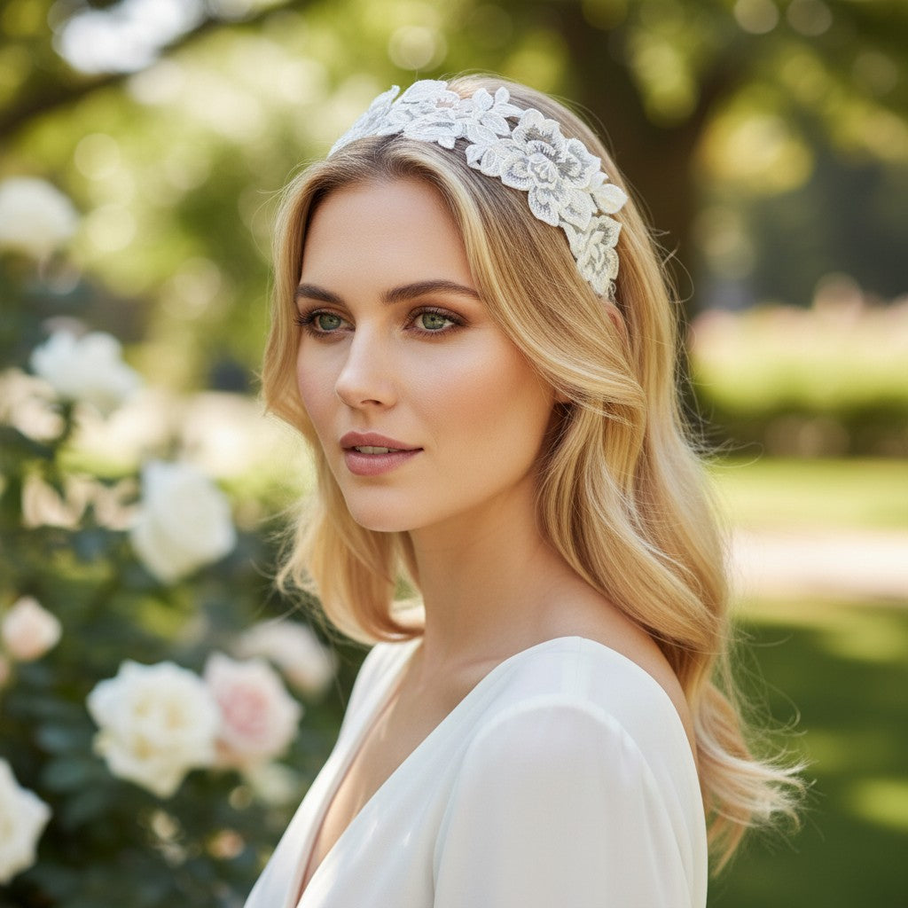 Classic Lace Headband -LH2