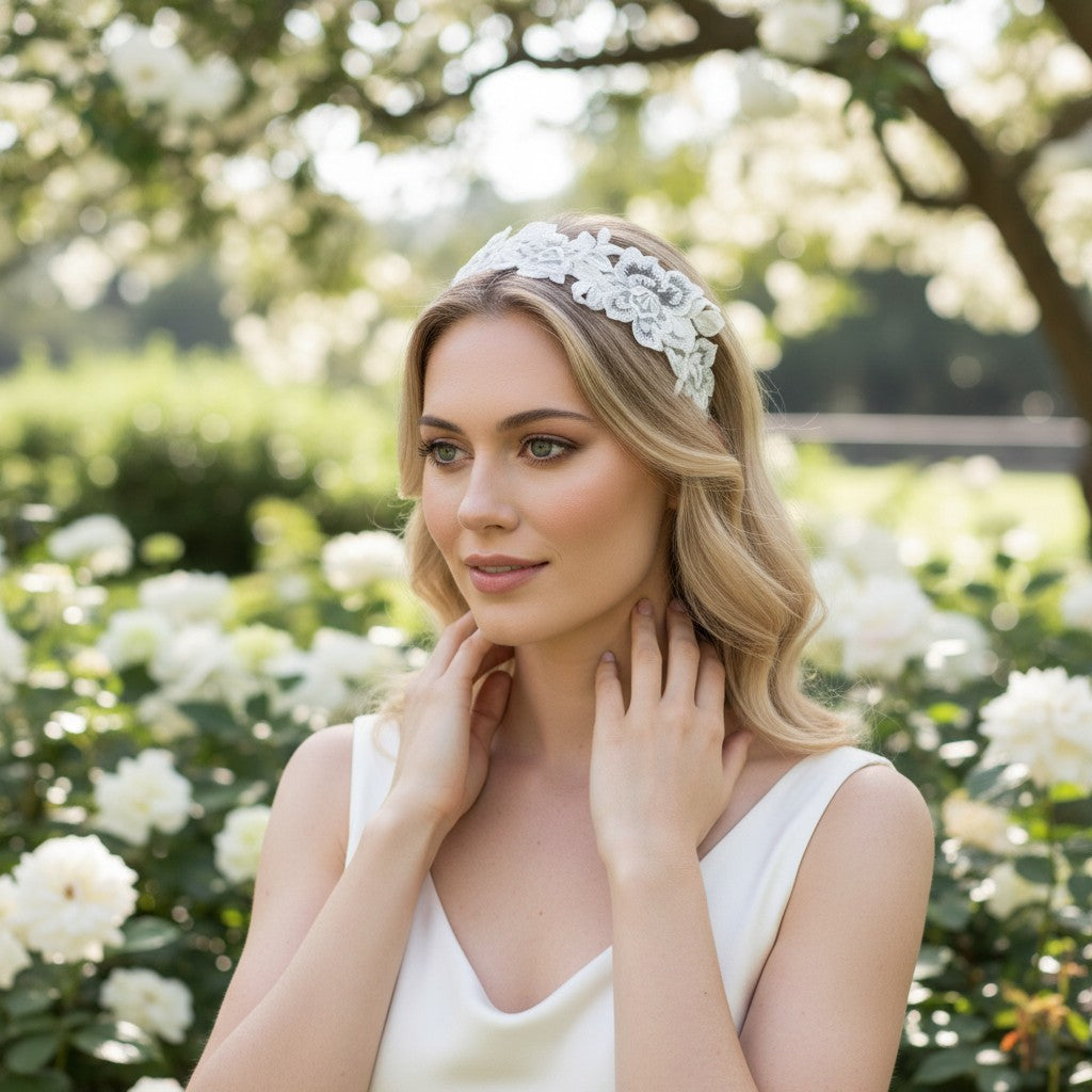 Classic Lace Headband -LH2