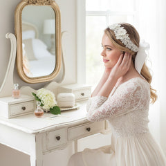 Exquisite Embellished Ribbon Headband - LH3