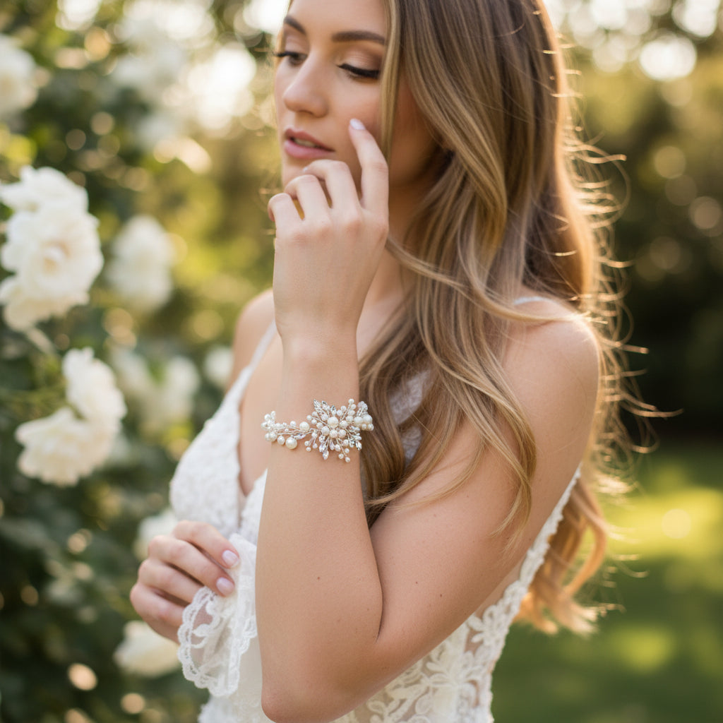 Divine Pearl Bracelet - SASSB - BR6