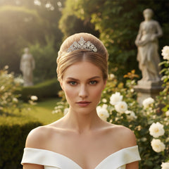 PRECIOUS CRYSTAL TIARA COMB - CLEAR (S-TIARA 1)