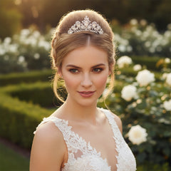 PRECIOUS CRYSTAL TIARA COMB - CLEAR (S-TIARA 1)