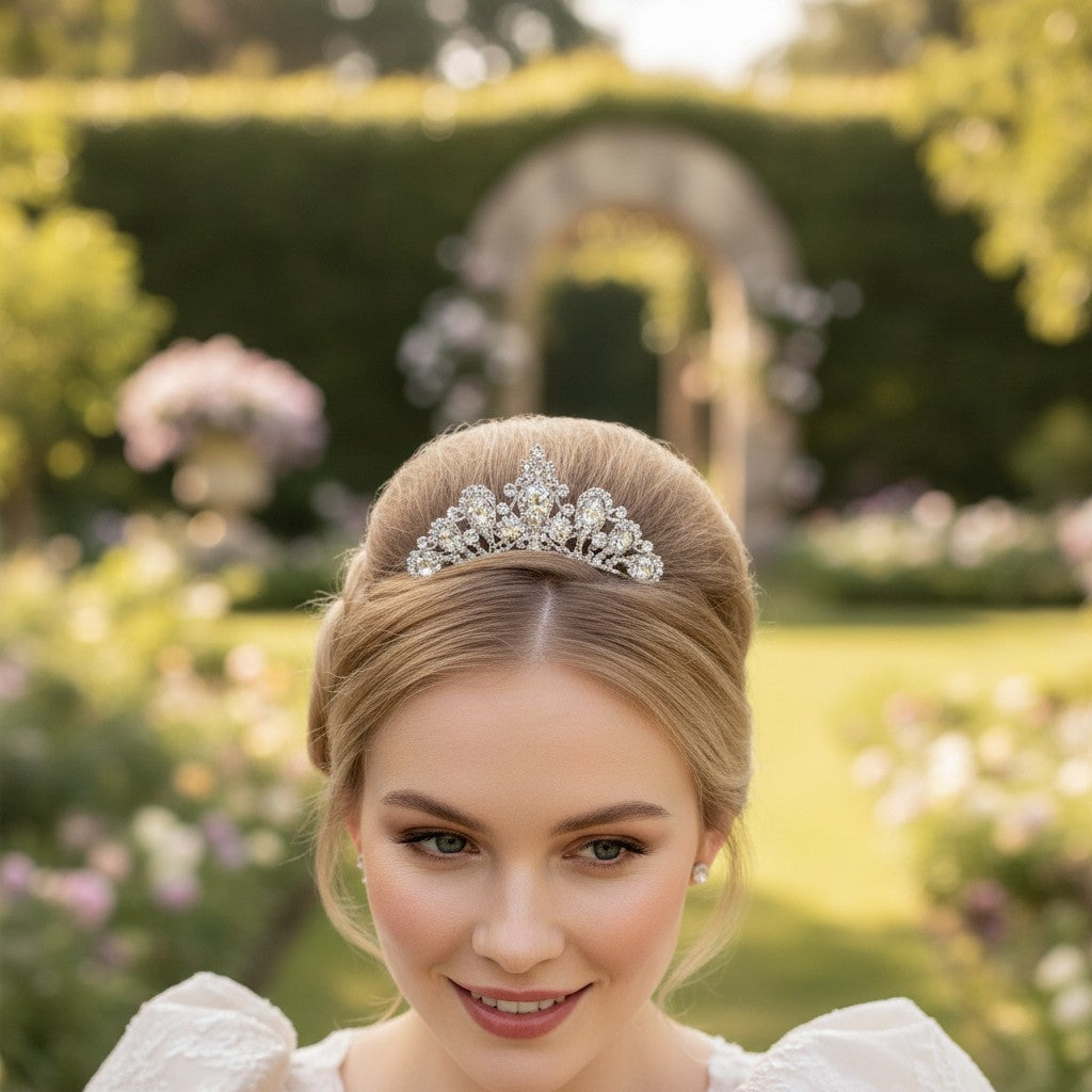 PRECIOUS CRYSTAL TIARA COMB - CLEAR (S-TIARA 1)