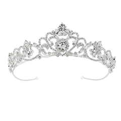 Davina - Bejewelled  Tiara 21 - SASSB - SILVER