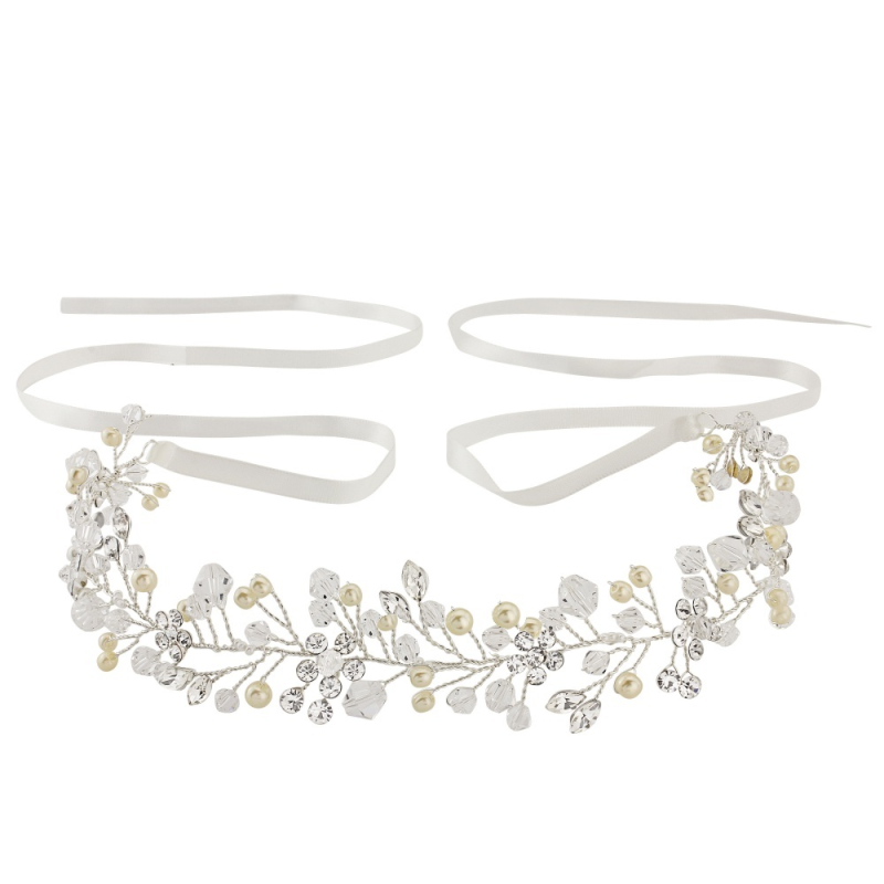 ATHENA COLLECTION - PEARL ROMANCE HAIR VINE - HP138 (PEARLS)