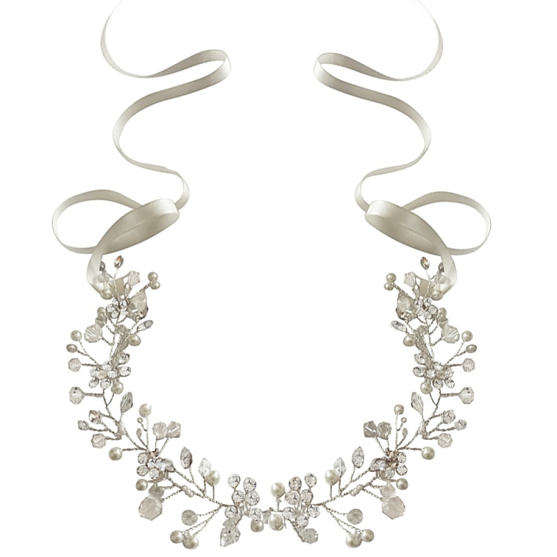 ATHENA COLLECTION - PEARL ROMANCE HAIR VINE - HP138 (PEARLS)
