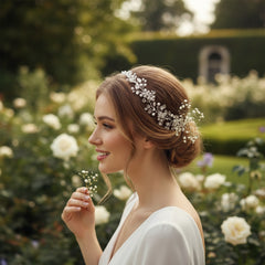 ATHENA COLLECTION - PEARL ROMANCE HAIR VINE - HP138 (PEARLS)
