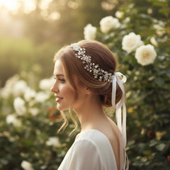 ATHENA COLLECTION - PEARL ROMANCE HAIR VINE - HP138 (PEARLS)