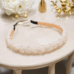 ATHENA COLLECTION - PEARLIE HEADBAND - GOLD - AHB206