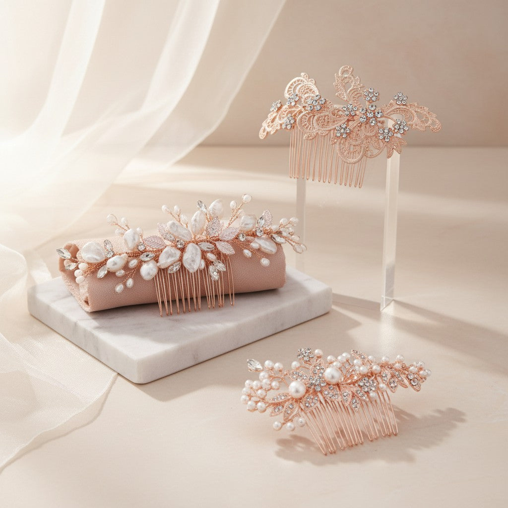 ATHENA COLLECTION - ROSE GOLD COMB COLLECTION - RG1