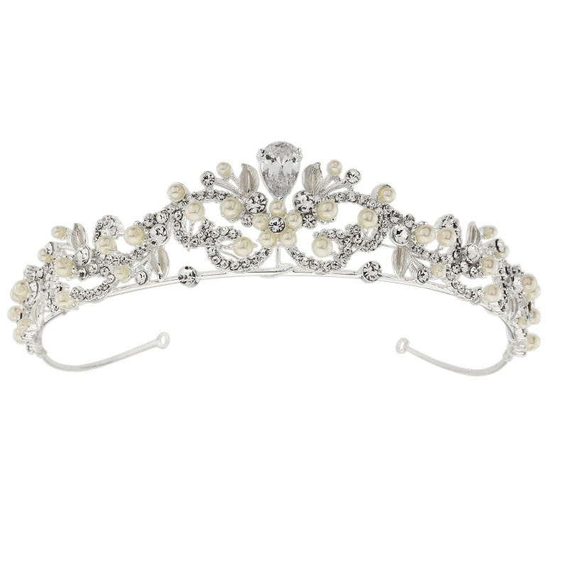 CELESTIA - ROMANTIC ELEGANCE TIARA 16- SASSB (SILVER)