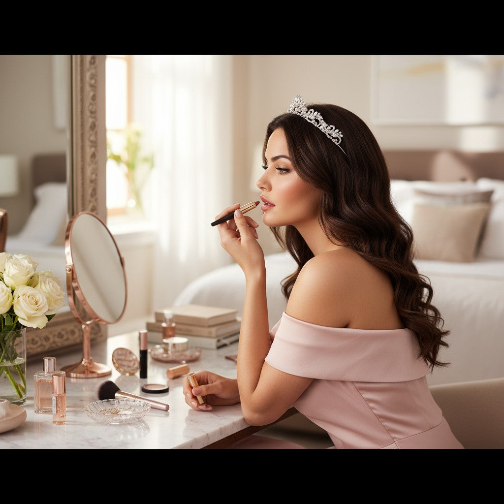CELESTIA - ROMANTIC ELEGANCE TIARA 16- SASSB (SILVER)