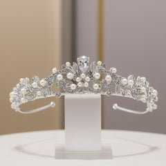 CELESTIA - ROMANTIC ELEGANCE TIARA 16- SASSB (SILVER)