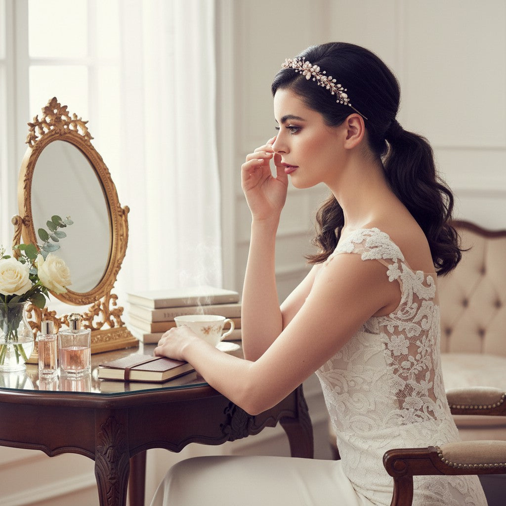 JASMINE - ROMANTIC VINE HEADPIECE - SASSB (ROSE GOLD)