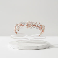 JASMINE - ROMANTIC VINE HEADPIECE - SASSB (ROSE GOLD)